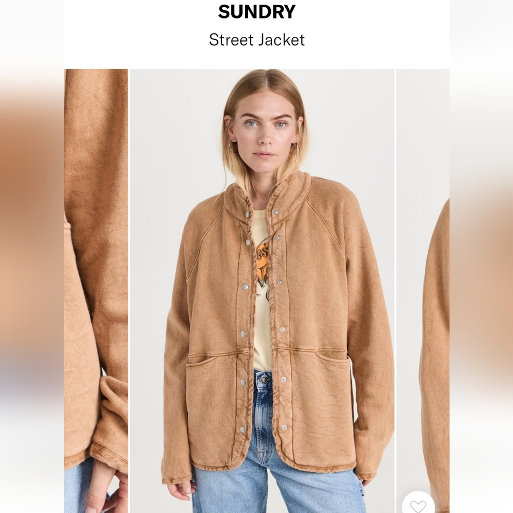 SUNDRY street jacket size 3